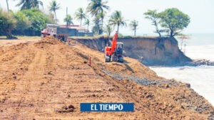 Buscan detener crecimiento del mar que amenaza la costa del Urabá antioqueño - Medellín - Colombia