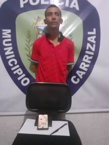 Capturado sujeto que robo a una mujer en José Manuel Álvarez