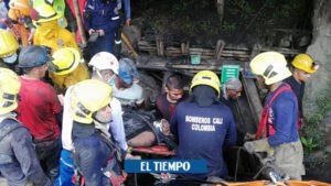 Cuatro hombres están atrapados en mina de carbón en Cali - Cali - Colombia