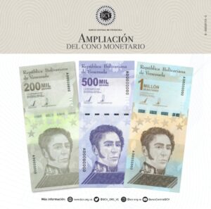 EN DETALLE | Oficial: Venezuela tendremos un billete de un millón de bolívares (Así será su diseño) - AlbertoNews