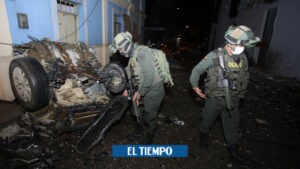 Estos son algunos de los 43 heridos por el carro bomba en Corinto - Cali - Colombia