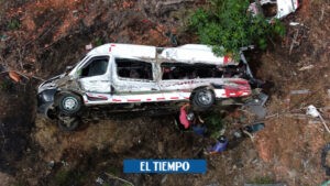 Fuerte accidente en el Valle del Cauca entre buseta y camión - Cali - Colombia