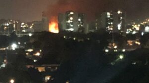 Fuerte incendio causó gran preocupación en Maracaibo (fotos y videos)