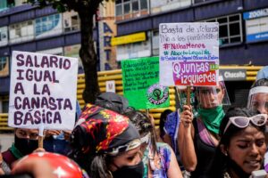 Las reivindicaciones del 8M: la oleada feminista que resonó en Caracas