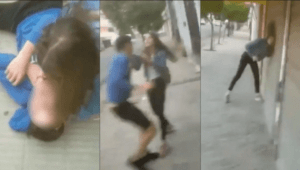 Le cayó a golpes a su novio hasta desmayarlo y luego se “rompió” la cabeza para acusarlo de violencia (Imágenes)