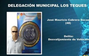 Lo sorprenden desvalijando autobuses