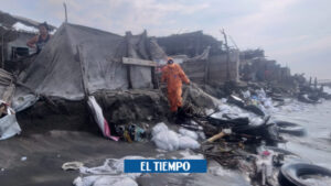 Mar de leva causó inundaciones en Tasajera - Otras Ciudades - Colombia