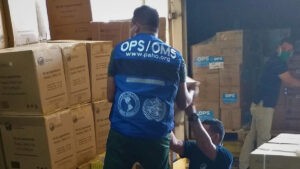 ONU entrega a Venezuela 55 toneladas de insumos para combatir la pandemia