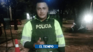 Perfil del patrullero Edwin Caro, asesinado en Bogotá - Medellín - Colombia