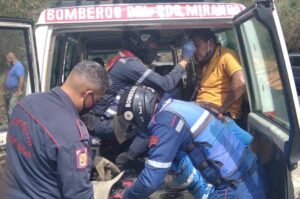 Prefirió volcar una camioneta para evitar su secuestro