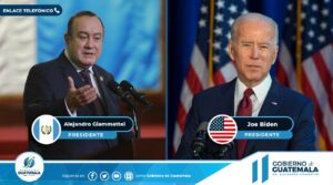 Presidentes Giammattei y Joe Biden conversaron sobre corrupción, migración y combate al narcotráfico - AlbertoNews