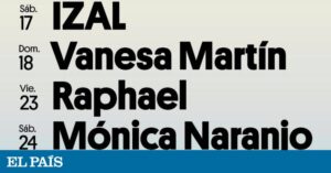 Raphael y Nathy Peluso abren el cartel de Luce, el nuevo festival de Benicàssim | Blog Miss Festivales
