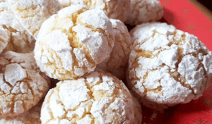 Receta de galletas craqueladas de coco
