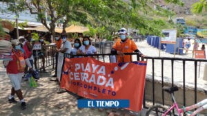 Santa Marta: cerró playas por covid-19 tras aglomeraciones - Otras Ciudades - Colombia