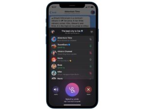 Telegram lleva los chats de voz a los canales, sin límite de oyentes