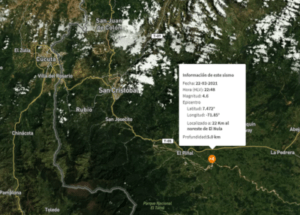 Temblor de 4.6 de intensidad estremece El Nula en Apure