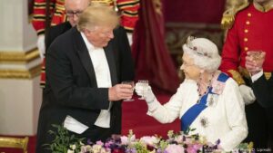 Trump y el escándalo de la corona británica: "La reina Isabell II es una magnífica persona y no soy fan de Meghan Markle" - AlbertoNews