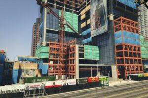 Un grupo de modders de GTA V se ha puesto manos a la obra y terminará la construcción del edificio Mile-High Club de Los Santos