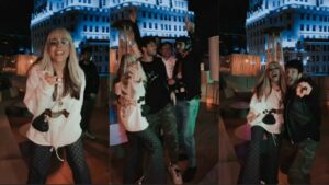 Una romántica serenata, besos y abrazos: las imágenes del reencuentro de Danna Paola y Sebastián Yatra en Madrid - AlbertoNews