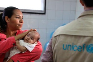 Unicef registró desnutrición en el 37% de las mujeres embarazadas que atendió en enero