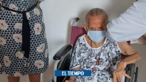 Vacunas covid-19: Pachita Mangonez, de 110 años, recibió la vacuna en Sucre - Otras Ciudades - Colombia