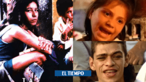 Zarco, Mónica y actores de la vendedora de rosas, antes y después | Cine - Otras Ciudades - Colombia