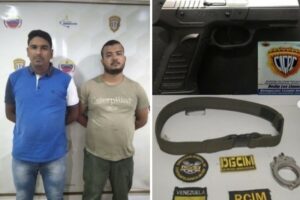 se hacían pasar por funcionarios de la Dgcim