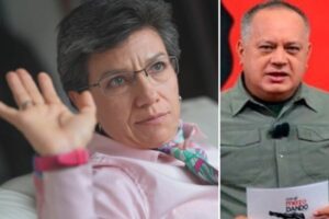 ¡MONTÓ SU SHOW! Diosdado Cabello calificó de racista a la alcaldesa de Bogotá tras declaraciones sobre los migrantes venezolanos