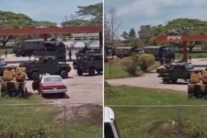 ¡VEA! La FANB militarizó este #21Mar el pueblo de La Victoria en Apure por supuestos enfrentamientos contra la disidencia de las FARC-EP (+Video)