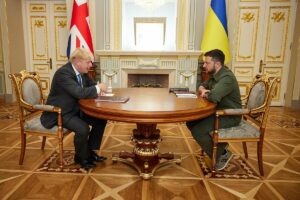 Boris Johnson visita Kiev por segunda vez desde que estall la guerra