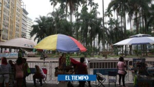 Cali: hallan hasta excremento la Plaza de Cayzedo - Cali - Colombia