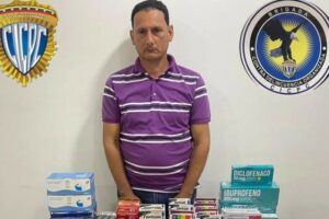 Detuvieron un hombre en Valencia por dedicarse a la comercialización ilícita de medicamentos