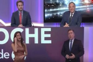 En plena transmisión en vivo de un canal argentino un sonidista lanzó una palabrota contra periodistas (+Video)