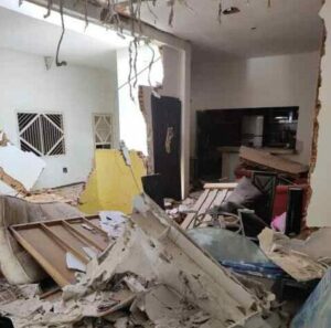 Explosión de apartamento en El Manzanillo deja dos heridos