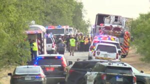 Hallaron 50 migrantes muertos dentro de un camión