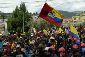 Indígenas de Ecuador marcharon a favor de reanudación de diálogo con gobierno