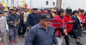 Indígenas ecuatorianos aceptan reunirse con el gobierno de Lasso