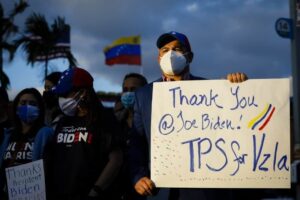 Migrantes venezolanos en Estados Unidos piden a Joe Biden que extienda el Estatus de Protección Temporal