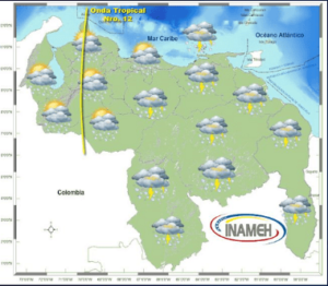 “Para este 28 de Junio se esperan lluvias sobre la mayor parte de territorio nacional”