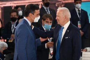 Sánchez conversa con Biden sobre la cumbre de la OTAN en Madrid, "una cita histórica" para reforzar la unidad y cohesión
