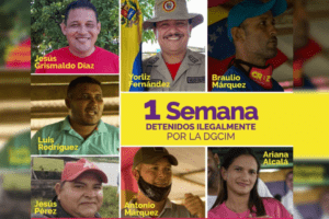 Una semana llevan detenidos por la Dgcim siete integrantes del PSUV en Apure