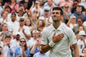Wimbledon: Djokovic suda para ganar al coreano Kwon en su estreno en Wimbledon