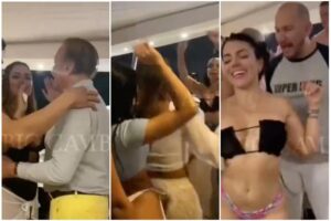 presunta presencia de “ejecutivos” de Pfizer y varias mujeres (+Video)