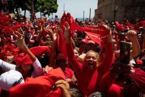 venezolanos salieron a las calles para continuar con la tradición 