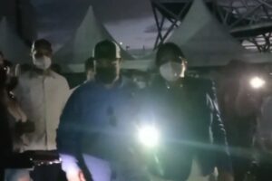 Alcalde chavista recibió su “dosis de patria” en Barquisimeto y se quedó sin luz durante recorrido nocturno (+Video)