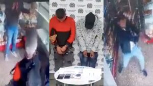 Bogotá | Policía de civil repele a tiros a delincuentes mientras intentan robarlo (+Videos)