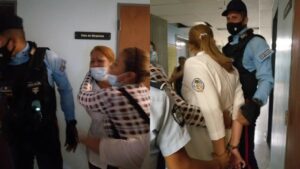 EN VIDEO | Funcionario esposó a enfermera por pedirle que usara tapabocas