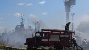 El Kremlin confirma un ataque contra un objetivo militar en el puerto de Odesa