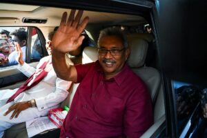 El presidente de Sri Lanka, bloqueado en el aeropuerto de Colombo tras un enfrentamiento con inmigracin