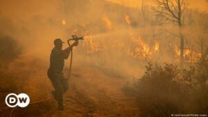 Fuertes incendios en norte de Marruecos obligan a evacuar 500 familias | El Mundo | DW